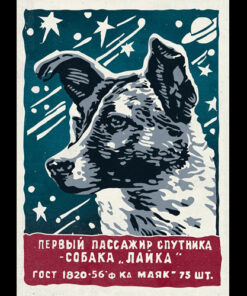 Laika A1-Poster (gefaltet)