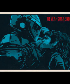 Never Surrender A1-Poster (gefaltet)