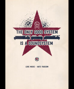Soundsystem A1-Poster (gefaltet)