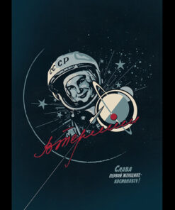 Valentina Tereshkova A1-Poster (gefaltet)