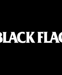 Black Flag - Logo Rückenaufnäher