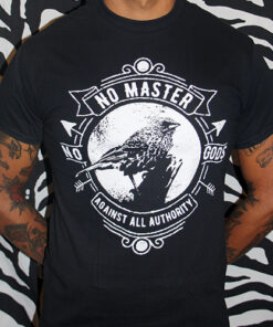No Master - Against all authority T-Shirt