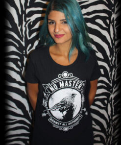 No Master Girlie-Shirt