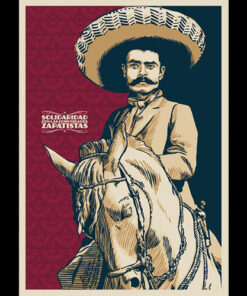 Emiliano Zapata A1-Poster (gefaltet)