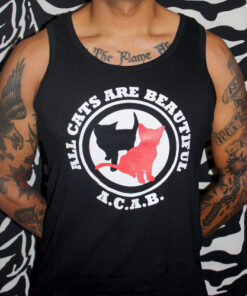 All Cats are Beautiful A.C.A.B. Tank Top