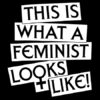 This is what a feminist looks like! Aufnäher