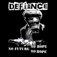 Defiance - No future Aufnäher