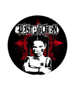 Pestpocken - Another World Girl (central) XL-Button