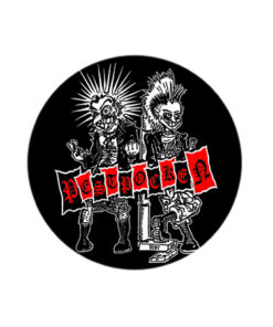 Pestpocken - Old school Comic XL-Button