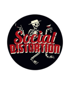 Social Distortion - Red logo XL-Button