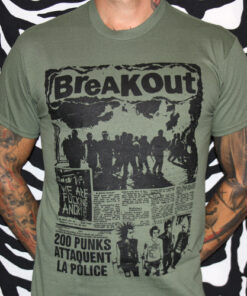 Breakout - 200 Punks attaquent la Police T-Shirt