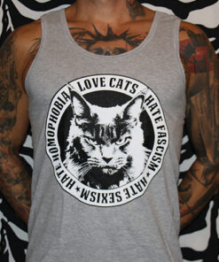 Love Cats (grey) Tank Top