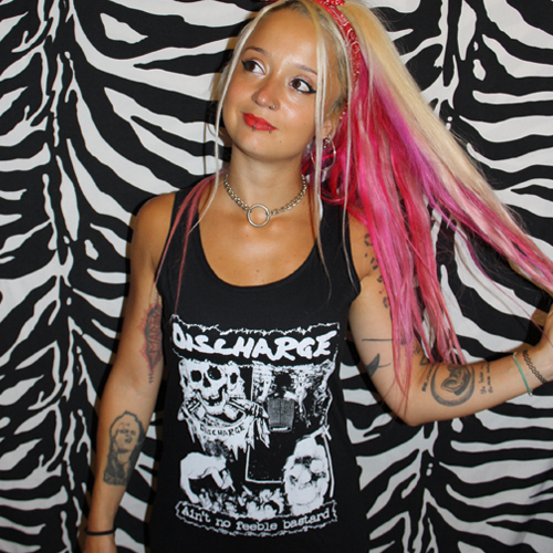 Discharge - Ain´t no feeble bastard Girl-Tank-Top