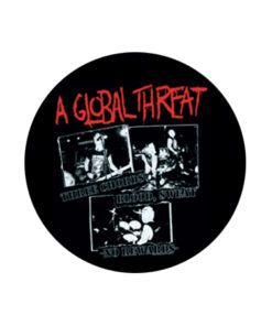 A Global Threat - Collage Button