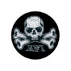 AFI - Skull with bones Button