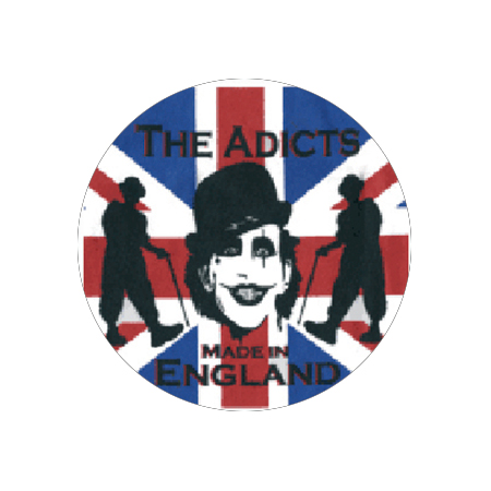 Adicts - Made in England Button