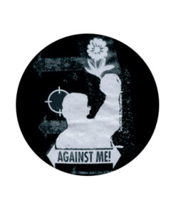 Against Me - Flower Button