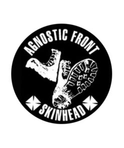 Agnostic Front - Skinhead Button