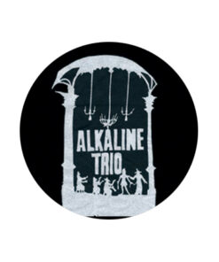 Alkaline Trio - Black/White Button