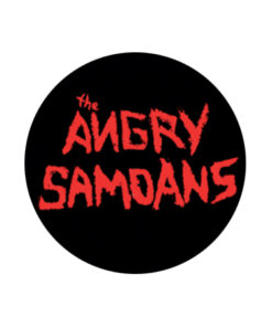 Angry Samoans Logo Button