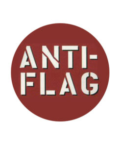 Anti-Flag Logo Button