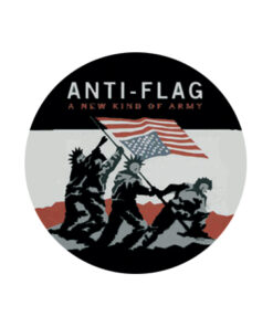 Anti-Flag - Punk-Flag Button