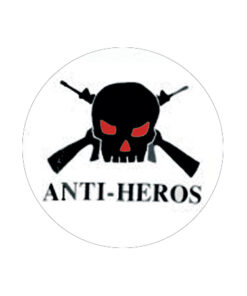 Anti-Heros - Skull Button