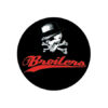 Broilers - Skull with hat Button
