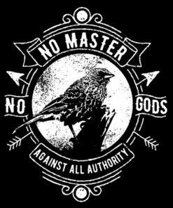 No Master Rückenaufnäher