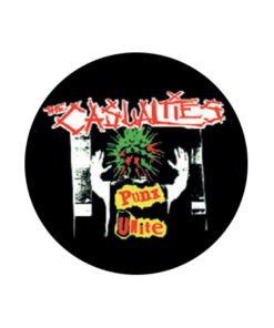 Casualties - Punx Unite Button