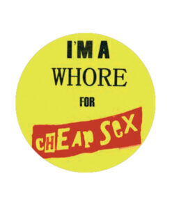 Cheap Sex - Whore Button