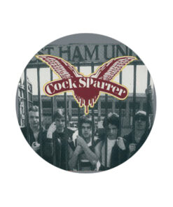 Cock Sparrer - West Ham Button