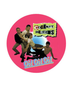 Cockney Rejects - Oi pink Button