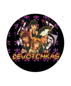 Devotchkas - Comic-Band Button