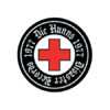 Die Hunns - Red Cross Button