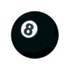 Eight Ball Button