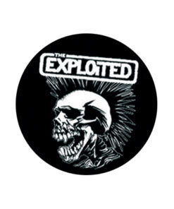 Exploited - Old school logo Button