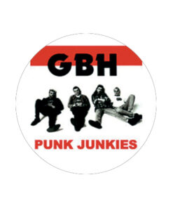 G.B.H. - Punk Junkies Button