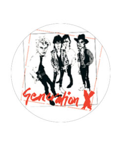 Generation X - White Button