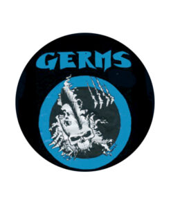 Germs - Punk Skull Button