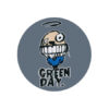 Green Day - grey Button
