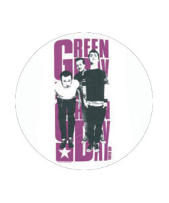 Green Day - white Button