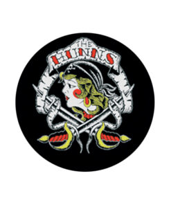Hunns - Tattoo girl Button