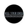 Kill Your Idols - Grey Logo Button