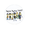 Less Than Jake - Comic-Band Button