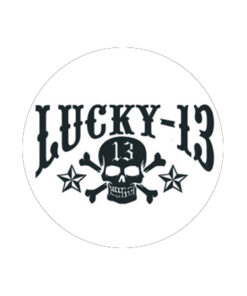 Lucky 13 - Skull Button