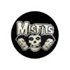 Misfits - Three skulls Button