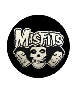Misfits - Three skulls Button