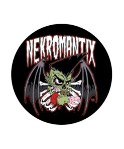 Nekromantix - Bat Button