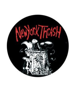 New York Trash Button